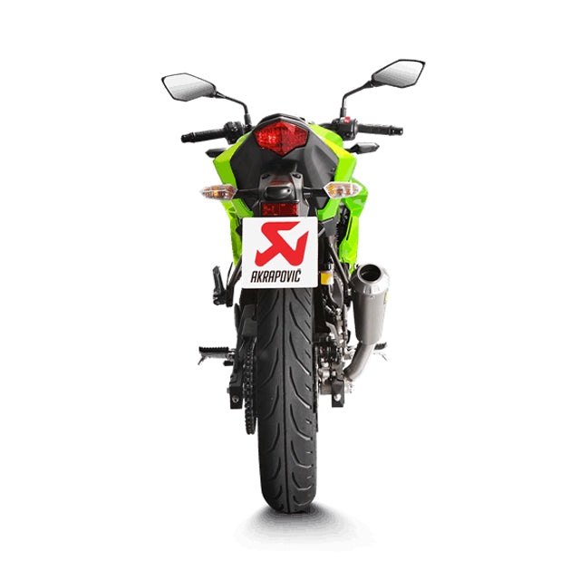 Akrapovic Slip-On GP-Style Racing Exhaust Ninja 250 SL 15-17 / Ninja 125 >19 - titanium