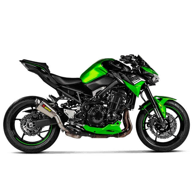 Akrapovic Slip-On Exhaust Kawasaki Z900 - titanium