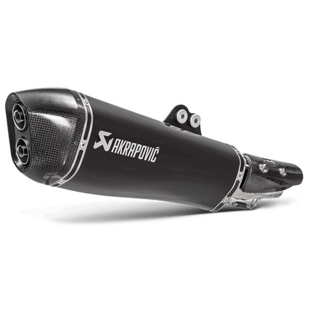 Silencieux Akrapovic Slip-On Line pour Kymco AK550 >18 (CE) - noir