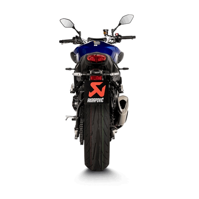Silencieux Akrapovic Slip-On Line Yamaha MT-10/FZ-10 >22 - titane