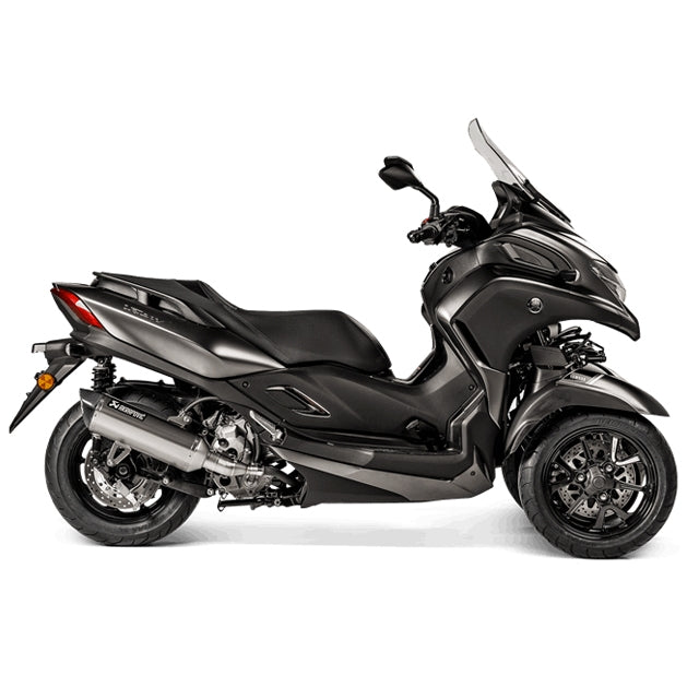 Silencieux Akrapovic Slip-On Line Yamaha Tricity 300 >20 (CE) - carbone