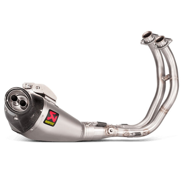 Échappement Akrapovic complet Yamaha MT-07 / XSR 700 Racing Line (CE) - titane