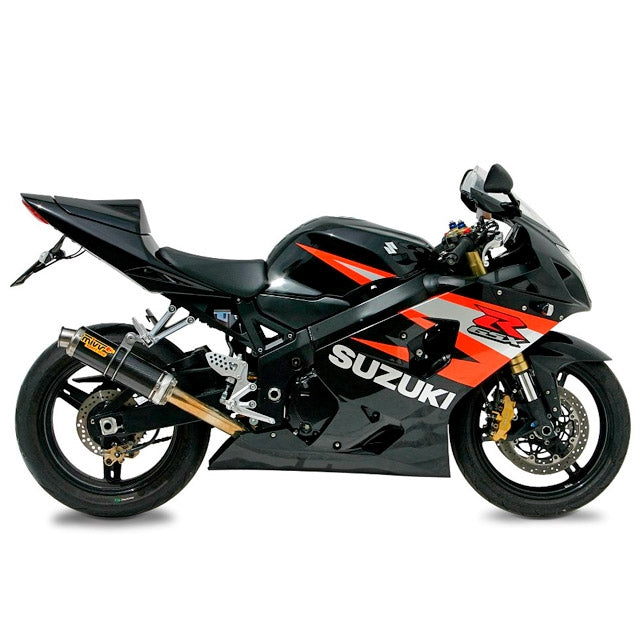 Échappement MIVV Slip-On GP Suzuki GSX-R 600/750 04-05 (CE) - carbone