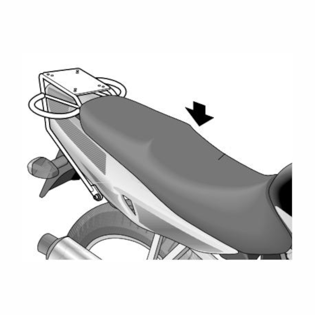 Fijaciones Top Master Suzuki GS 500 F 01-11 Shad S0GS51ST