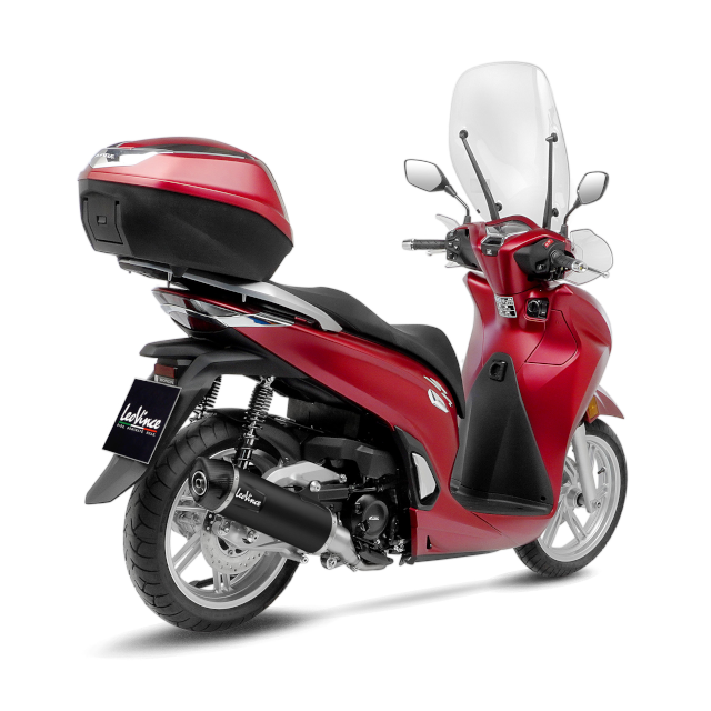 Silencieux Leovince Honda SH 350 21-23 noir-carbone