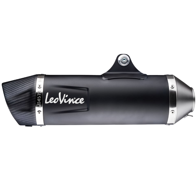 Silencieux Leovince Honda SH 350 21-23 noir-carbone