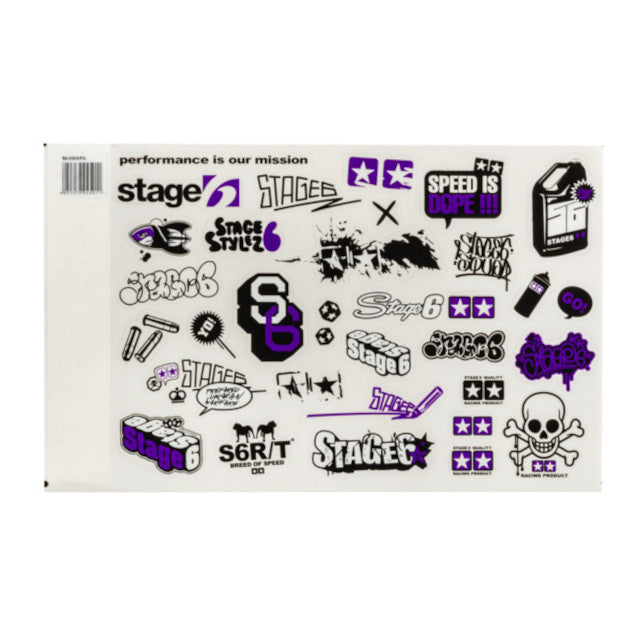 Sticker kit A4 Stage6