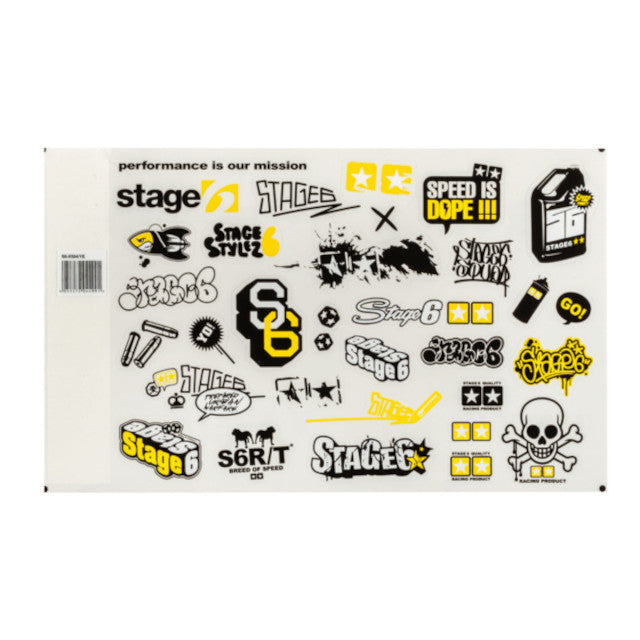 Sticker kit A4 Stage6