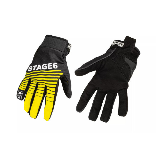 Guantes Street Pure Stage6 - amarillo/negro