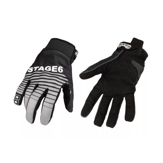 Guantes Street Pure Stage6 - negro/gris