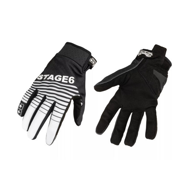Guantes Street Pure Stage6 - blanco/negro