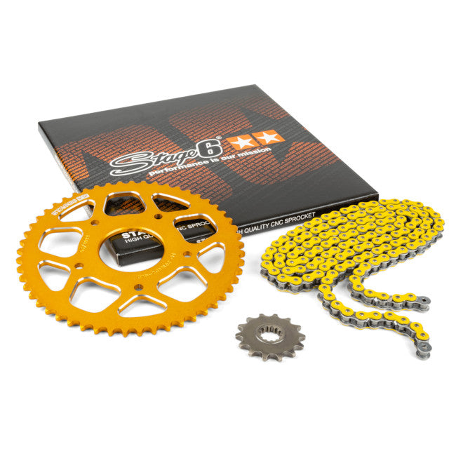 Kit de arrastre Peugeot / Rieju 50 14x53 420 Stage6