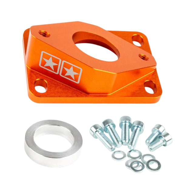 Falange de admissão Derbi / Minarelli AM6 High Flow d=28mm Stage6 R/T