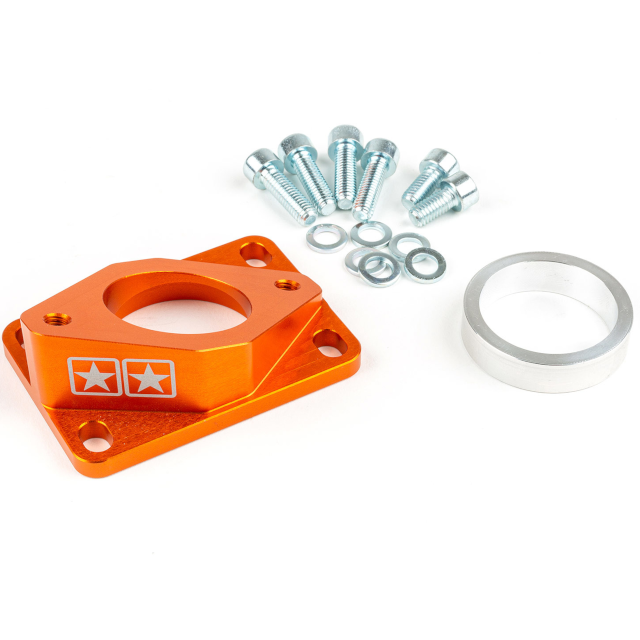 Falange de admissão Derbi / Minarelli AM6 Stage6 R/T High Flow Venturi d=34mm