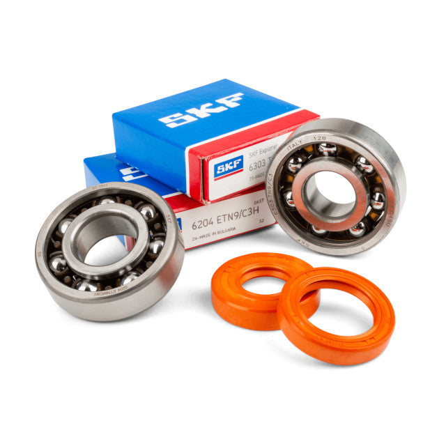 Crankshaft bearings and seals Minarelli AM6 shafts 17/20mm TN9 Stage6 R/T