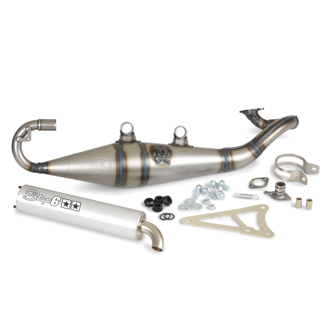 Escape Minarelli Horizontal PRO Replica MK2 Stage6 - Aluminio