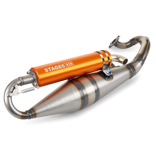 Escape Minarelli Horizontal PRO Réplica MK2 Stage6 - Laranja