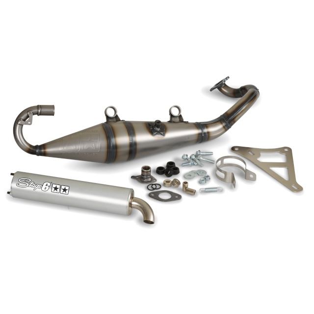 Escape Peugeot horizontal / Morini PRO Replica MK2 Stage6 - Aluminio