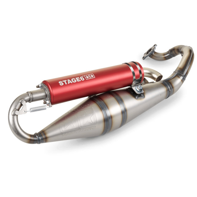 Escape Peugeot horizontal / Morini PRO Replica MK2 Stage6 - Rojo