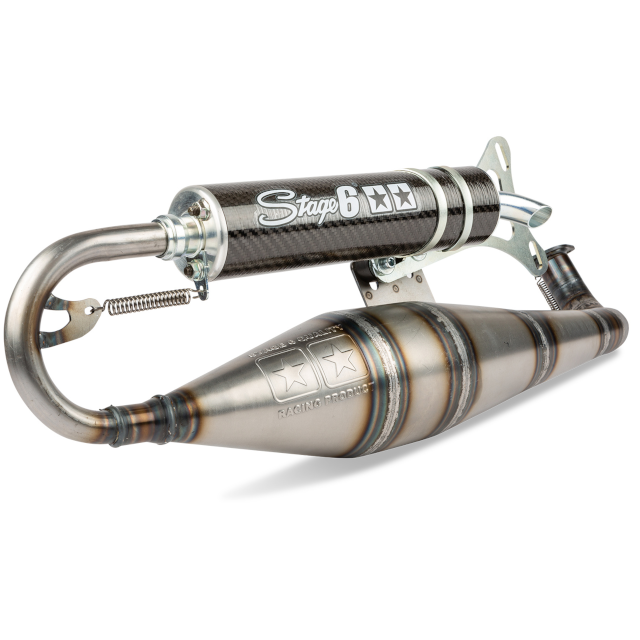 Échappement Stage6 R1200 70cc Minarelli horizontal