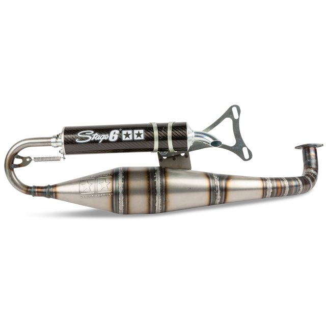 Échappement Stage6 R1200 70cc Minarelli horizontal