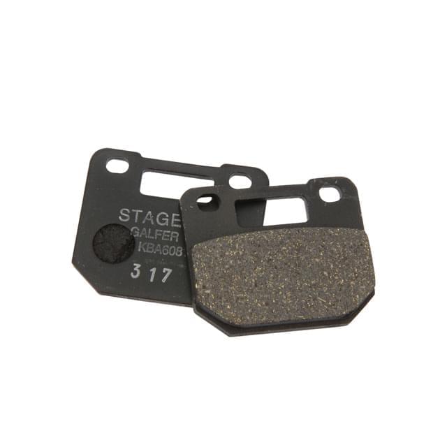 Pastillas de freno para pinza de 4 pistones Stage6 - orgánicas S6-ET1401BB