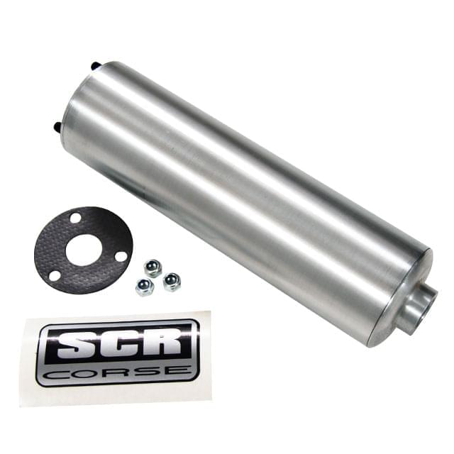 Silencieux d’échappement SCR Corse Mécaboite 50cc - aluminium