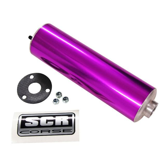 Silencieux d’échappement SCR Corse Mécaboite 50cc - violet