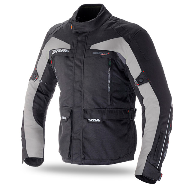 Veste d'hiver homme Seventy 70 SD-JT41 Touring noir-gris - taille XXL