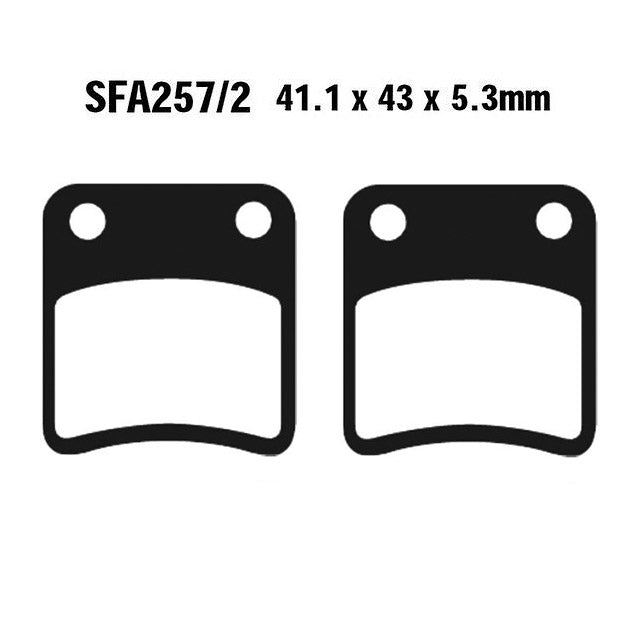 Pastilhas de travão Daelim Message 50 98-99 EBC - orgânicas