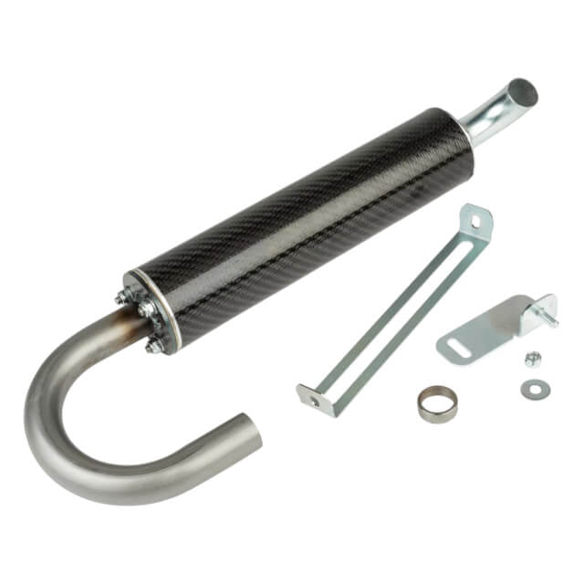 Silenciador Stage6 R/T FL100 Track - Carbono S6-96ET036
