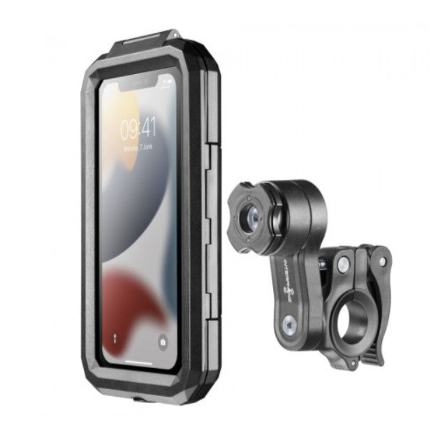 Housse universelle rigide avec support pour smartphone 6,5" Quiklox Interphone