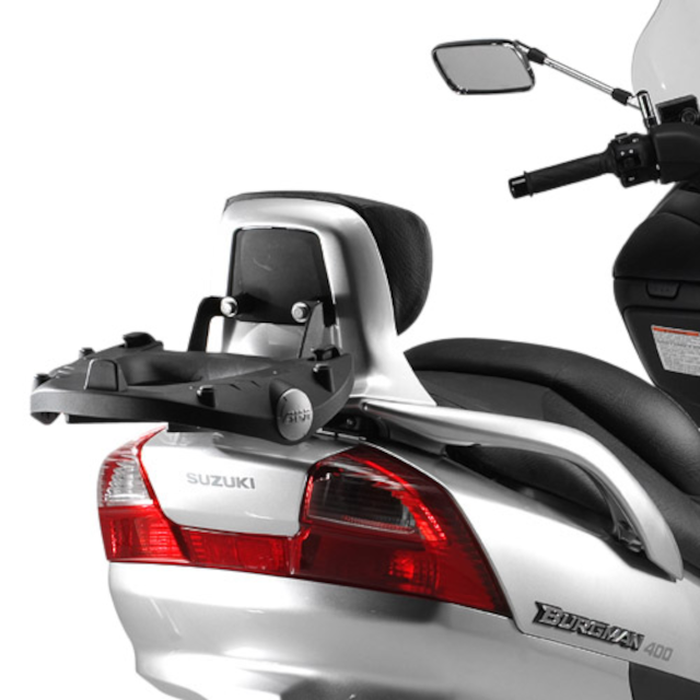 Soporte baúl con parrilla Monokey Suzuki AN Burgman 250/400 03-06 Givi SR115