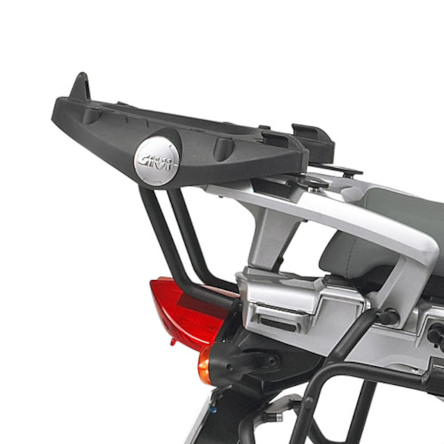 Soporte baúl con parrilla Monokey BMW R GS 1200 04-12 sobre soporte original Givi SR684