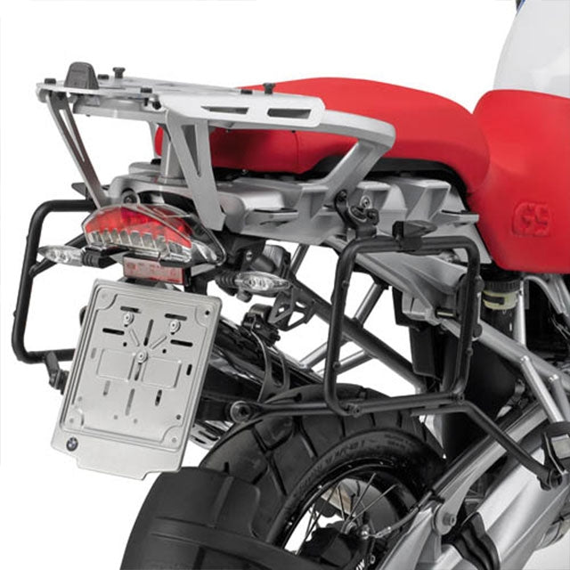 Soporte baúl con parrilla Monokey BMW R GS 1200 04-12 Givi - Aluminio anodizado SRA692