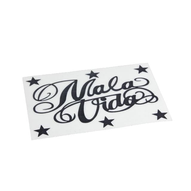 Autocollant "Mala-Vida" - choisis la taille et la couleur :