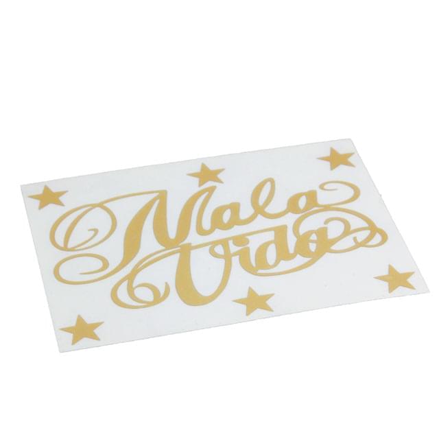 Autocollant "Mala-Vida" - choisis la taille et la couleur :