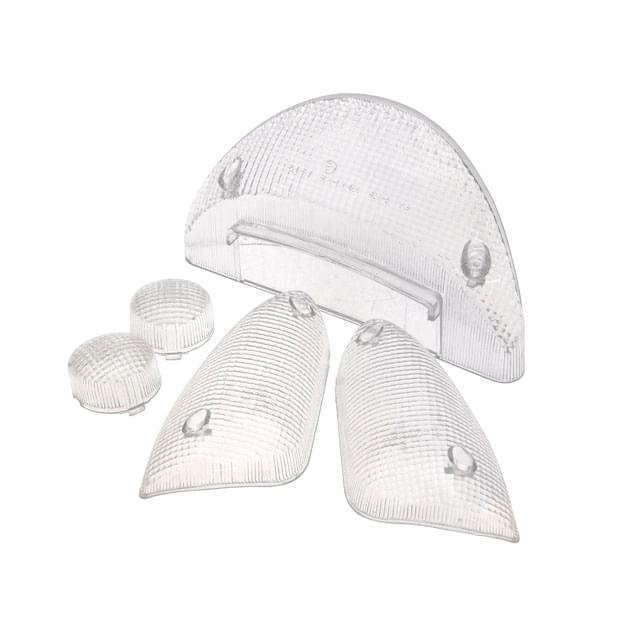 Kit tulips of indicators and rear light Yamaha Aerox 99> STR8 white CE