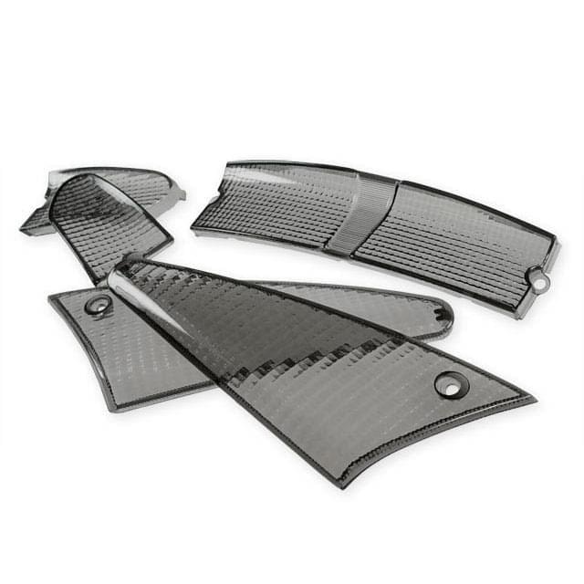 Kit tulipes de clignotants et feu arrière Aprillia SR50 STR8 - noir