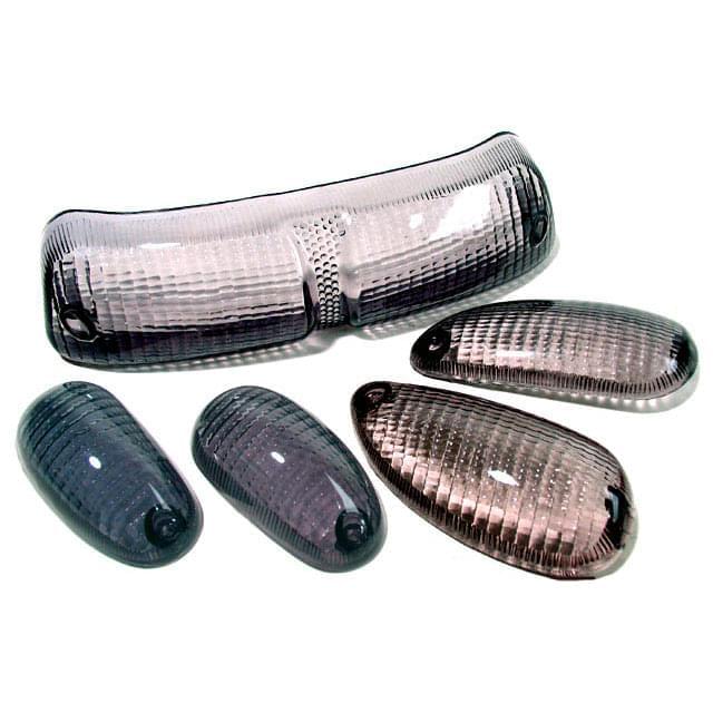 Kit tulips of indicators and rear light /Typhoon/NRG STR8 - black