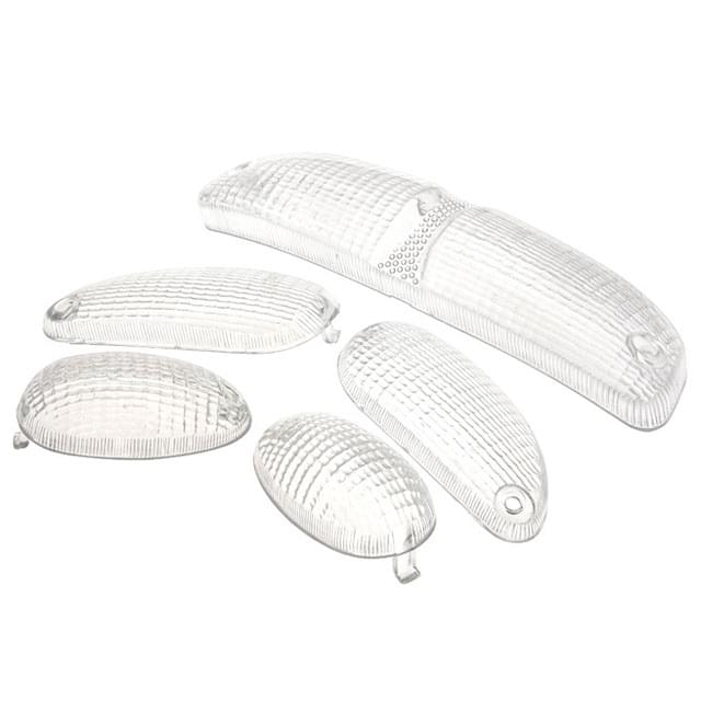 Kit de tulipas de piscas e farolim traseiro /Typhoon/NRG STR8 - branco CE