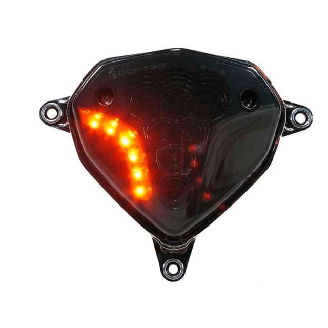Tail light LED with indicators blackline Yamaha Aerox (CE) STR8