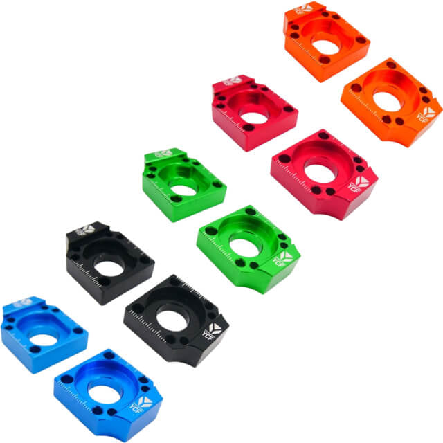 Tensores de cadena CNC Ø15 Basculante alu Pitbike YCF