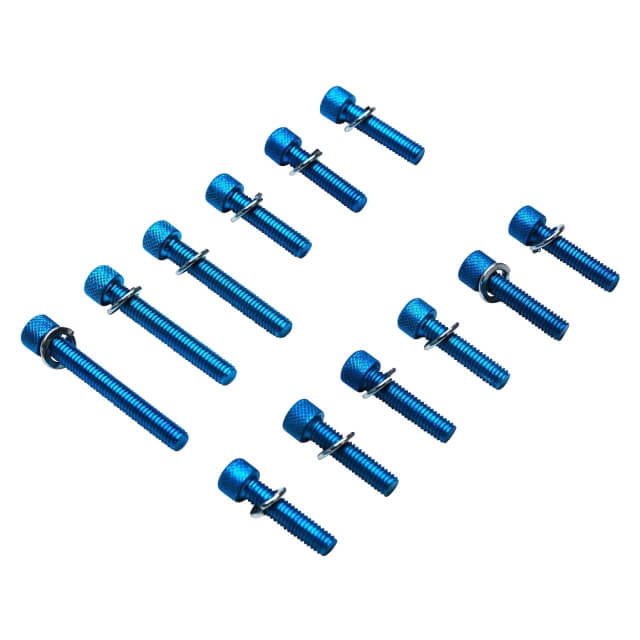 Tornillos carter Minarelli scooter 50 Tun´R - azul 243942