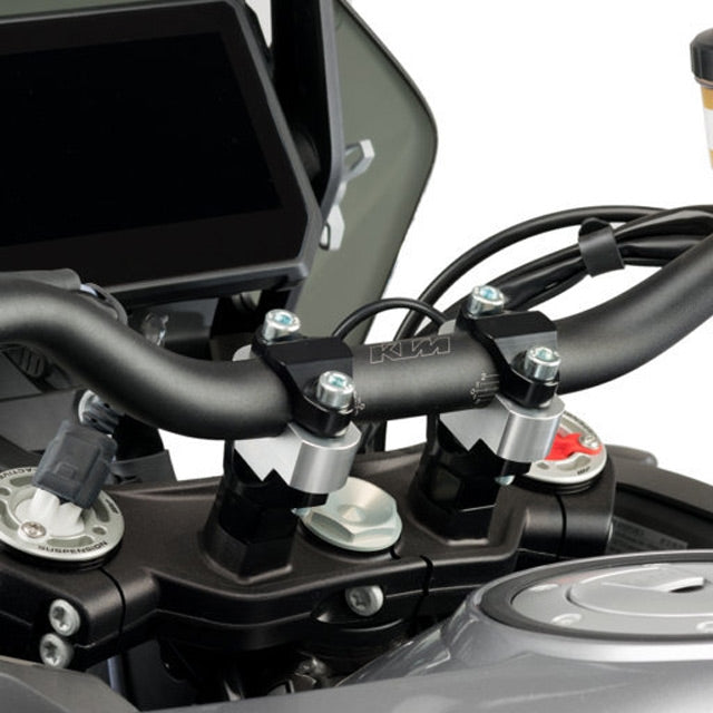 Handlebar risers height 20mm Ø22mm Puig