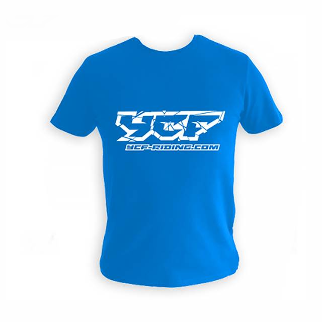 T-shirt Child 8 years YCF - Blue