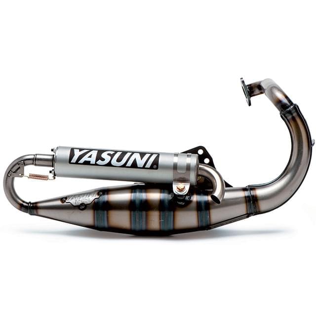 Yasuni R Exhaust Peugeot vertical (CE) - aluminium
