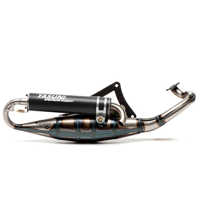 Échappement Yasuni R Peugeot horizontal / Morini scooter (CE) - noir