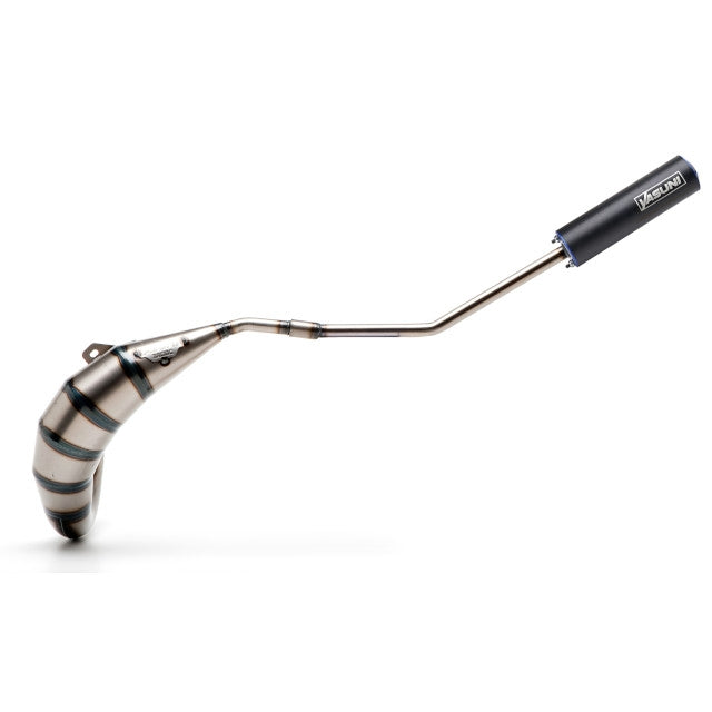 Échappement Yasuni Cross HM Bultaco Lobito / Gilera STM (CE) - bleu