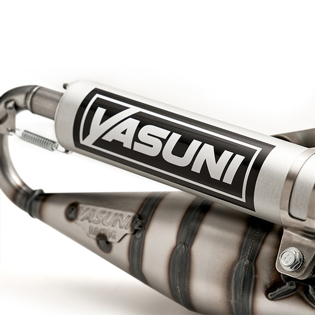 Yasuni Carrera 10 Exhaust Piaggio scooter (CE) - black-carbon - aluminium